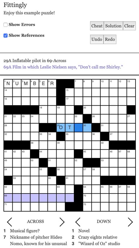 Crazy about Crossword Clue